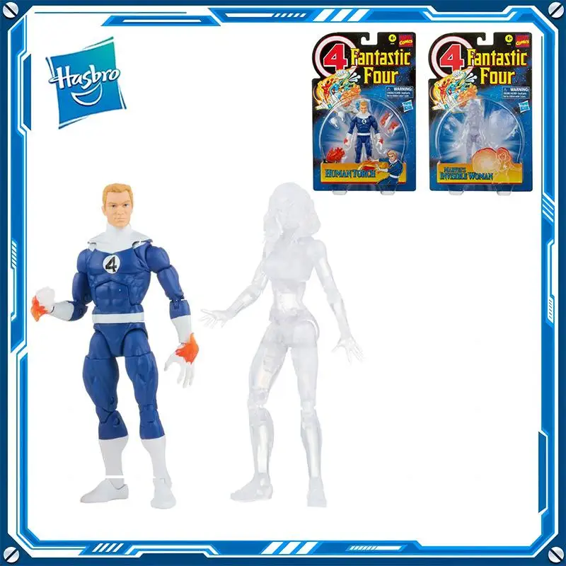 In Stock Hasbro Marvel Legends Fantastic Four INVISIBLE WOMAN HUMAN TORCH 6inch PVC Anime Figure Action Figures Model Toys
In Stock Hasbro Marvel Legends Fantastic Four INVISIBLE WOMAN HUMAN TORCH 6inch PVC Anime Figure Action Figures Model Toys