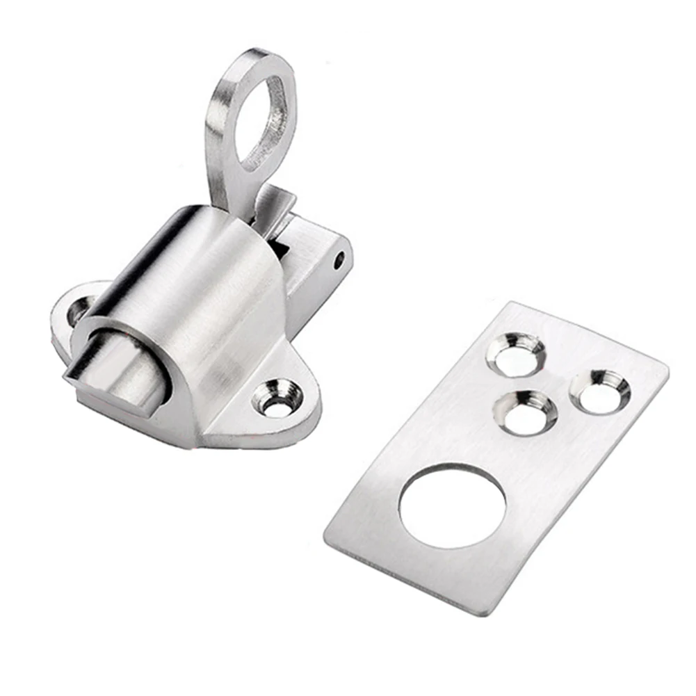 Self Closing Latch Intermediate Spring Bolt Sturdy 201 Stainless Steel Ideal for Bedroom Hall Toilet Kitchen Doors
Self Closing Latch Intermediate Spring Bolt Sturdy 201 Stainless Steel Ideal for Bedroom Hall Toilet Kitchen Doors