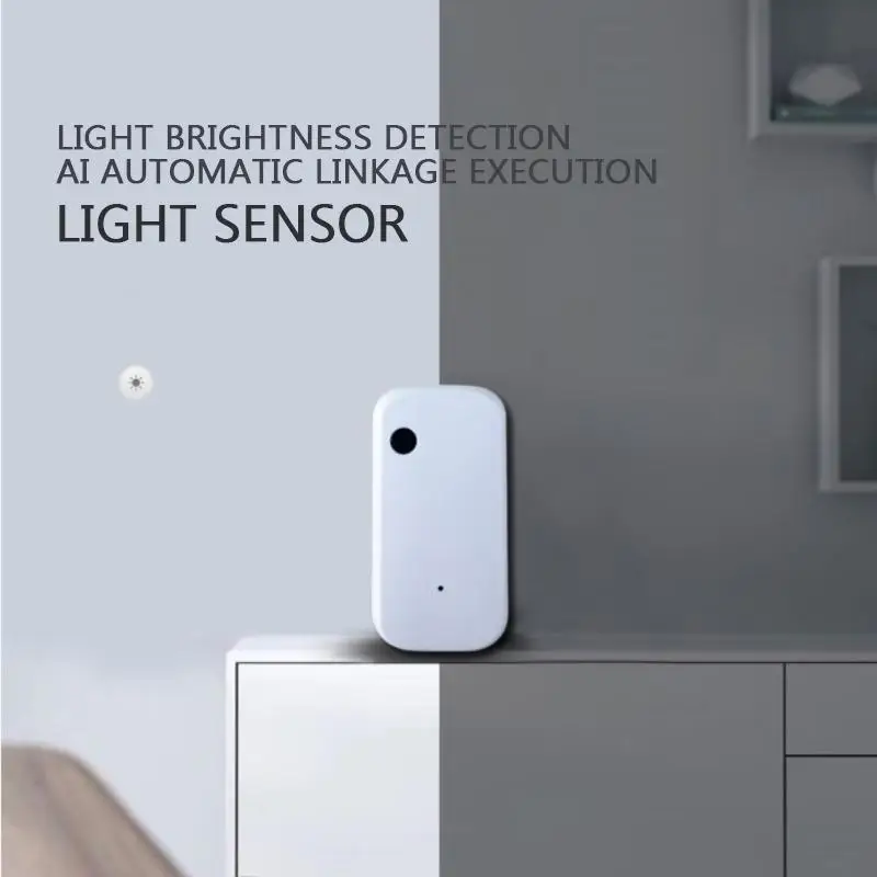 Tuya Zigbee/WiFi Light Sensor Illuminance Sensor Smart Brightness Sensor Intelligent Linkage Zigbee Gateway Required
Tuya Zigbee/WiFi Light Sensor Illuminance Sensor Smart Brightness Sensor Intelligent Linkage Zigbee Gateway Required