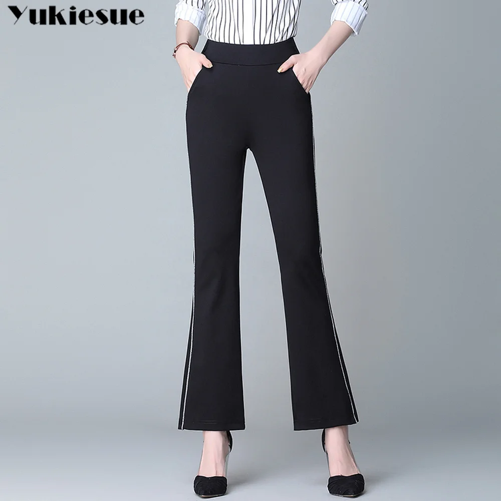 korean fashion streetwear summer high waist Women's Capris pants for women baggy flare pants woman trousers black
korean fashion streetwear summer high waist Women's Capris pants for women baggy flare pants woman trousers black