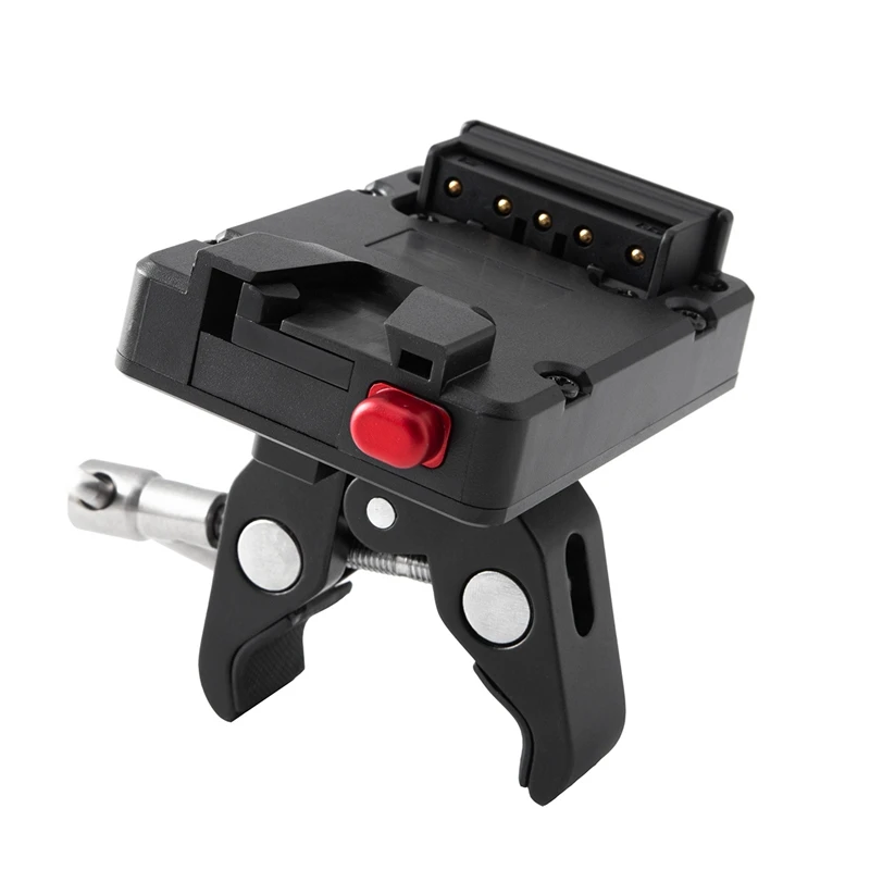 Mini Nano V-Lock Mount Battery Power Supply Adapter Plate With Plier Clamp For Mini V-Mount Battery Replacement Accessories
Mini Nano V-Lock Mount Battery Power Supply Adapter Plate With Plier Clamp For Mini V-Mount Battery Replacement Accessories