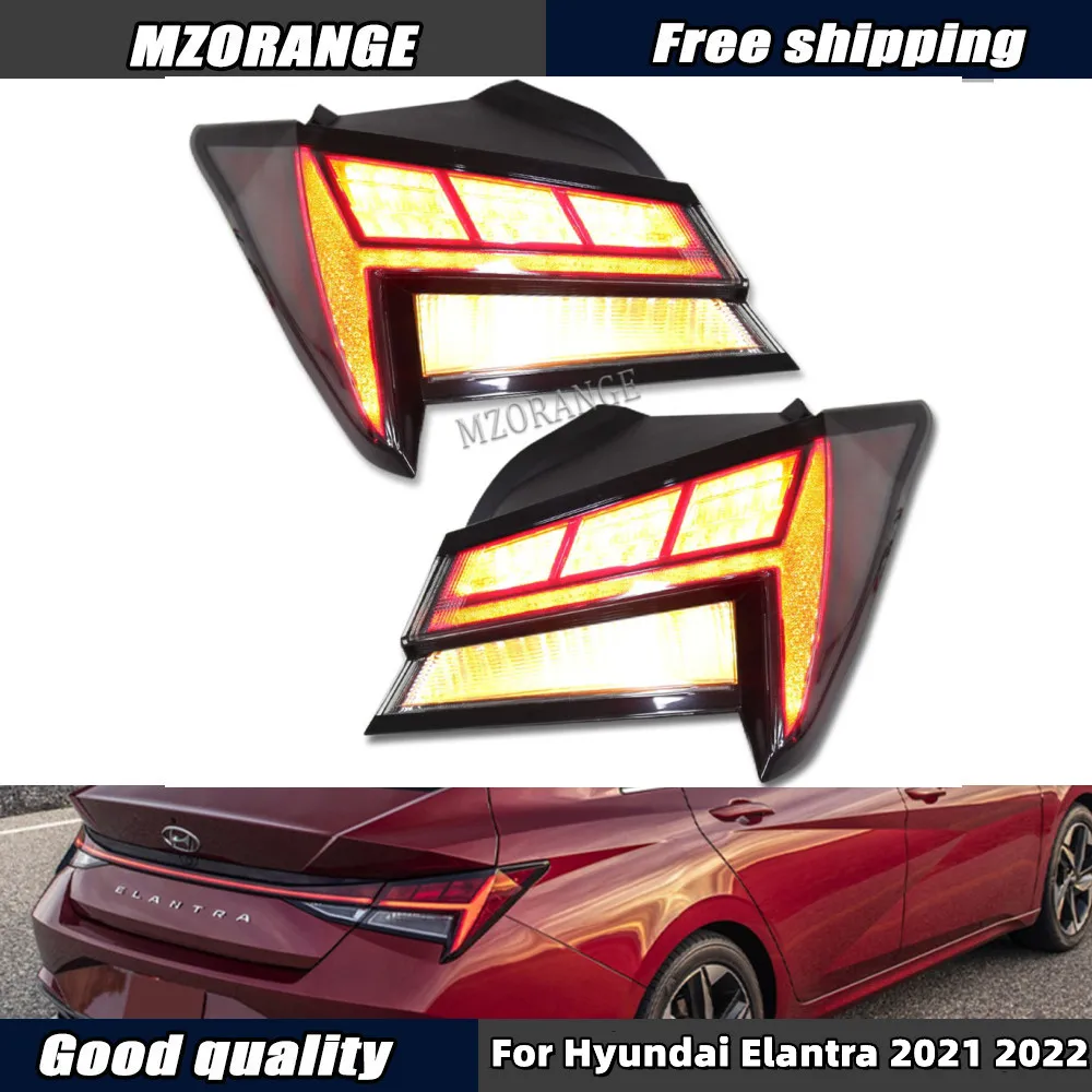 Tail Light for Hyundai Elantra 2021 2022 Rear Turn Signal Light Stop LED Car Rear Brake Fog Lamp Running Lamp Car Accessories
Tail Light for Hyundai Elantra 2021 2022 Rear Turn Signal Light Stop LED Car Rear Brake Fog Lamp Running Lamp Car Accessories