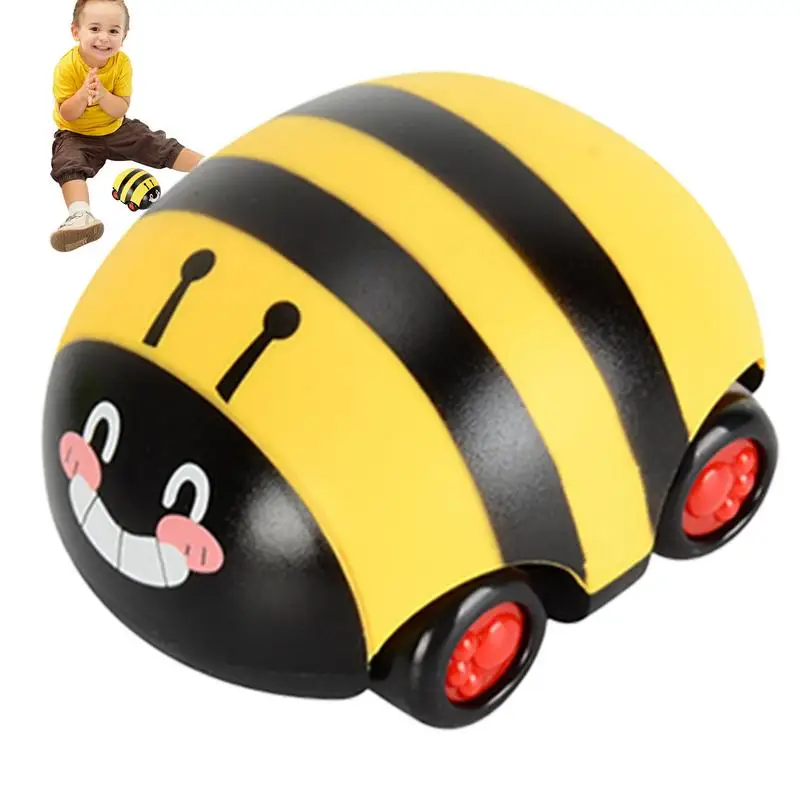 

Pull Back Cars Friction Powered Vehicle Playset Toys For Kids Ladybird Shape Kids Toys Interactive And Funny Friction Cars