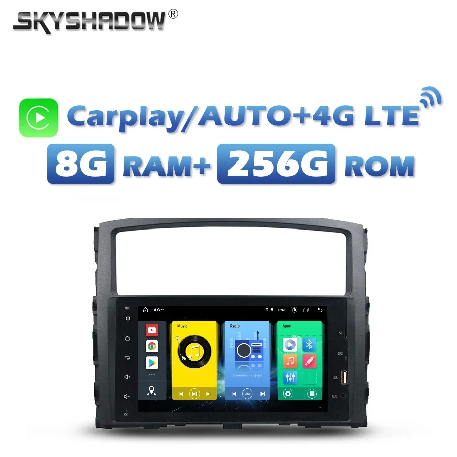 Автомобильный DVD-плеер Carplay, 4G, SIM, Android 13,0, 8G + 256G, DSP, GPS, карта, RDS, радио, Wi-Fi, Bluetooth для MITSUBISHI PAJERO 2006-2012
Автомобильный DVD-плеер Carplay, 4G, SIM, Android 13,0, 8G + 256G, DSP, GPS, карта, RDS, радио, Wi-Fi, Bluetooth для MITSUBISHI PAJERO 2006-2012