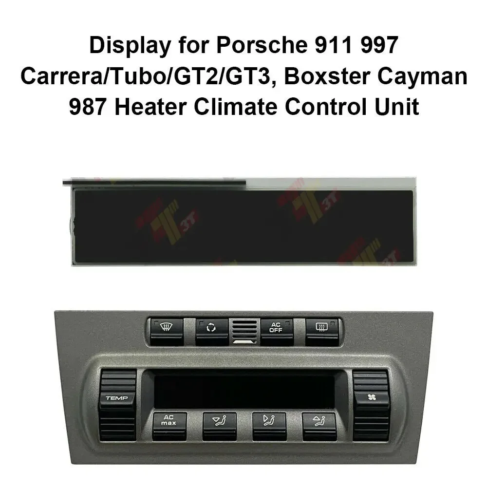 Дисплей для Porsche 911 997 Carrera, блок контроля климата Boxster Cayman 987
Дисплей для Porsche 911 997 Carrera, блок контроля климата Boxster Cayman 987