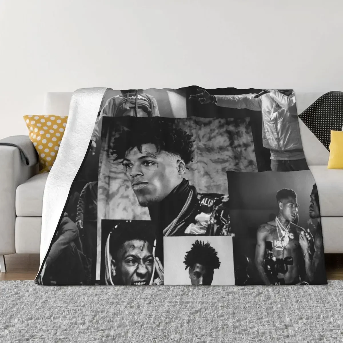 Youngboy | B&W Never Broke Again Collage Throw Blanket Bed linens Decorative Throw Blankets
Youngboy | B&W Never Broke Again Collage Throw Blanket Bed linens Decorative Throw Blankets