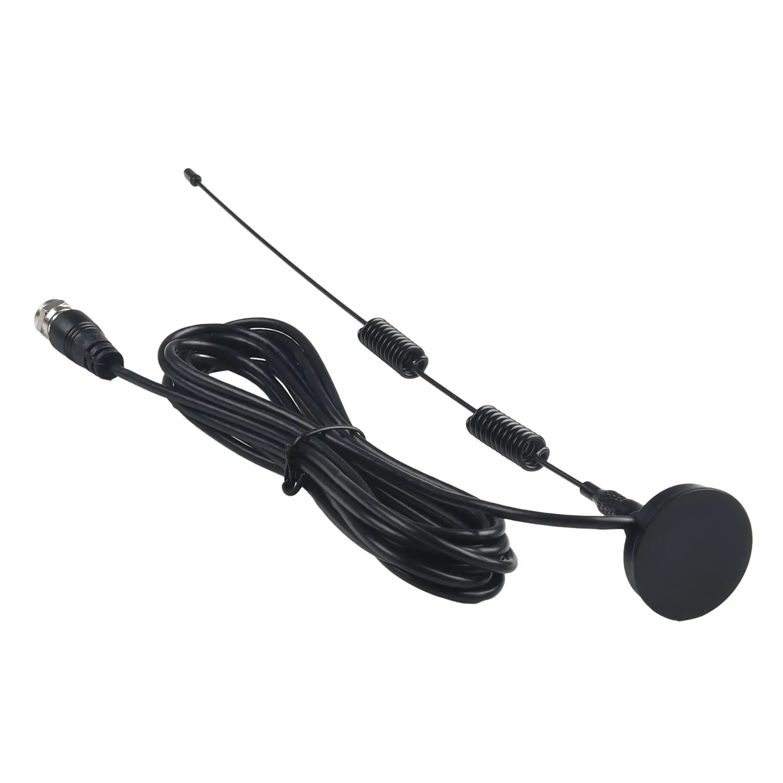 

FM Radio Antenna for Indoor Use, Improve Stereo Reception, Magnetic Base Mount, Compatible with AV Audio Vedio Systems