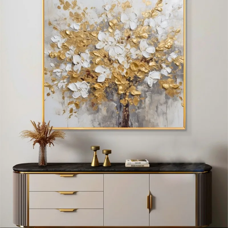 Handmade Painting Flowers like Brocade Entrance Restaurant Decorative Modern Background Wall Large Abstract Paintingfor Hanging
Handmade Painting Flowers like Brocade Entrance Restaurant Decorative Modern Background Wall Large Abstract Paintingfor Hanging