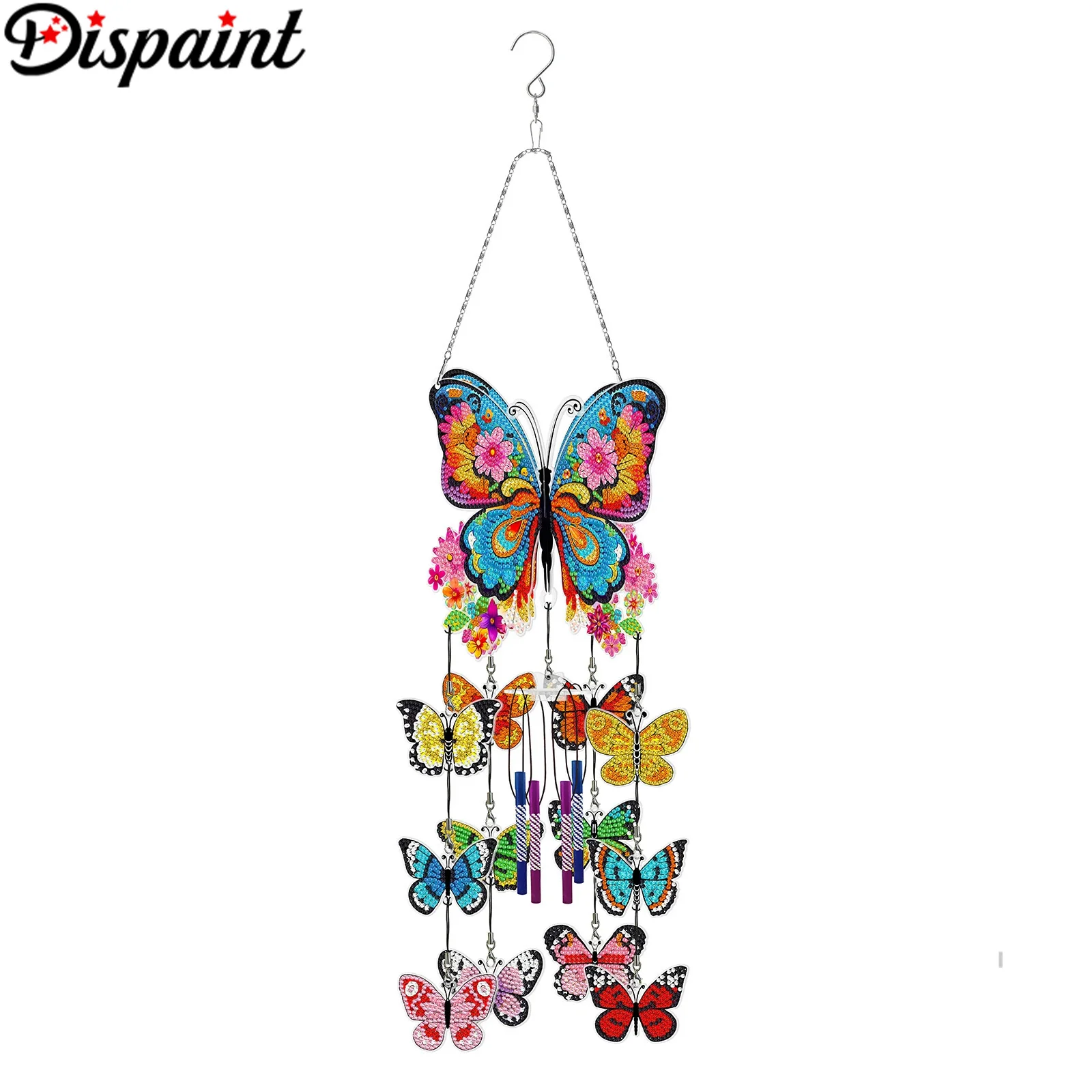 Dispaint 5D DIY алмазная живопись, двухсторонний ветряной колокольчик, Бабочка, точечная подвеска, вышивка, подвесной подарок, искусственное украшение для дома
Dispaint 5D DIY алмазная живопись, двухсторонний ветряной колокольчик, Бабочка, точечная подвеска, вышивка, подвесной подарок, искусственное украшение для дома