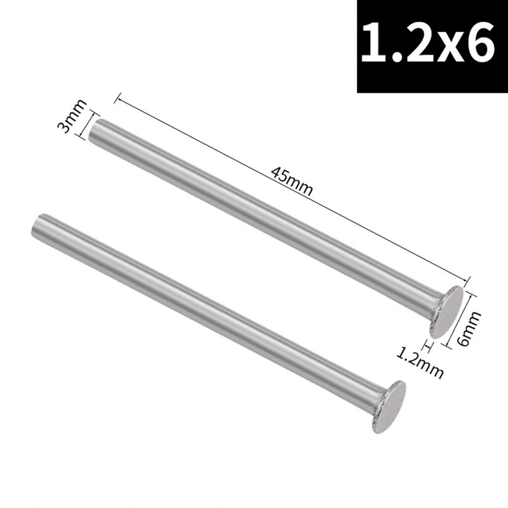 2pcs 3mm Shank Diamond Grinding Head Brasive Polishing Grinding Nail Bit For Jade Stone Metal Cutting Carving Drill Burrs
2pcs 3mm Shank Diamond Grinding Head Brasive Polishing Grinding Nail Bit For Jade Stone Metal Cutting Carving Drill Burrs