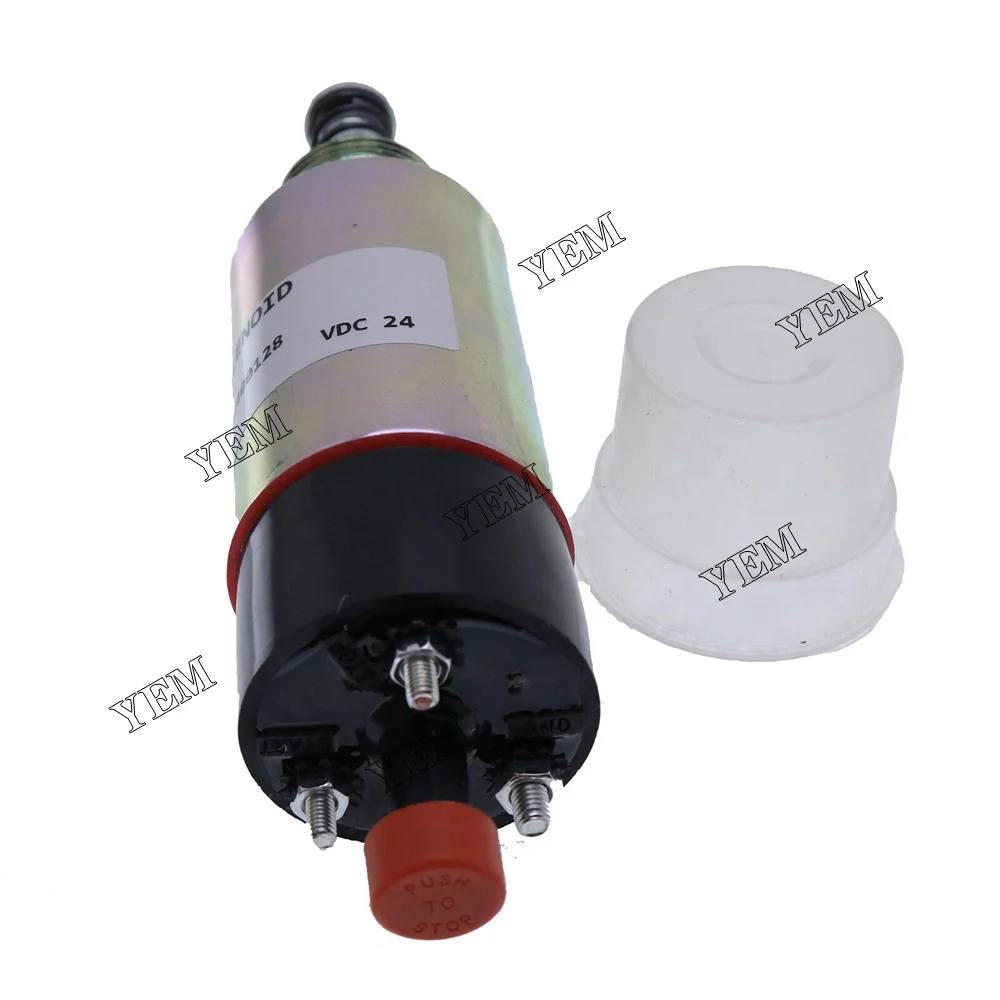 Brand-New 24 Volt Shut-Off Solenoid For Caterpillar CP533C CP533D TK370 TK371 155-4652 
Brand-New 24 Volt Shut-Off Solenoid For Caterpillar CP533C CP533D TK370 TK371 155-4652