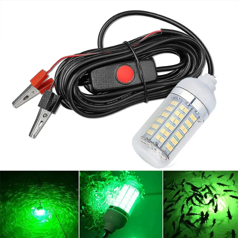 12V LED Fishing Light 100W Ip68 Lure Fish Finder Lamp 108 leds 2835SMD Attracts Prawns Squid Krill 4 Colors Underwater Lights
12V LED Fishing Light 100W Ip68 Lure Fish Finder Lamp 108 leds 2835SMD Attracts Prawns Squid Krill 4 Colors Underwater Lights