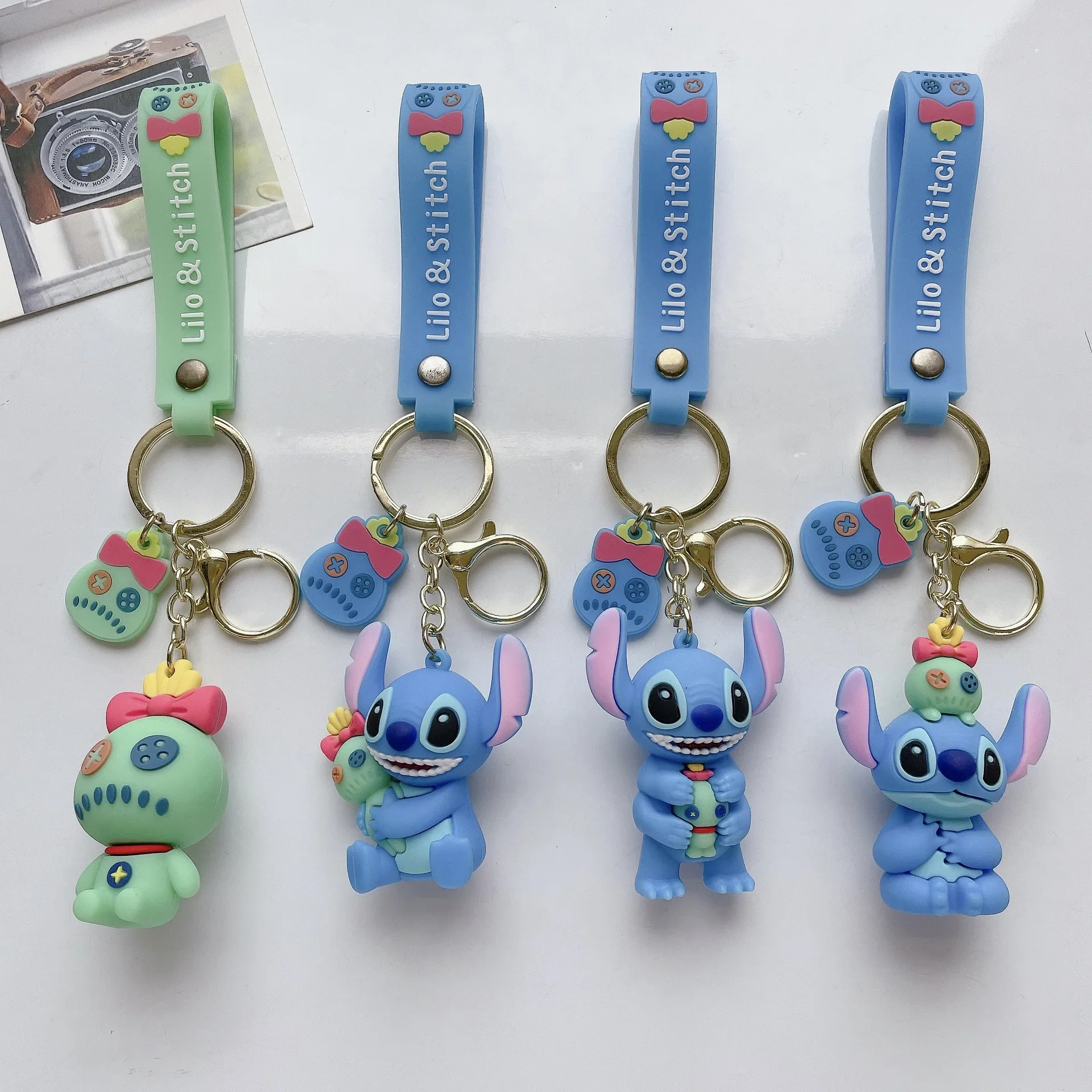 Creative Disney Cartoon Stitch and Scrump Figure Keychain Car Pendant Bag Wholesale Special Gifts Key Holder Tag
Creative Disney Cartoon Stitch and Scrump Figure Keychain Car Pendant Bag Wholesale Special Gifts Key Holder Tag