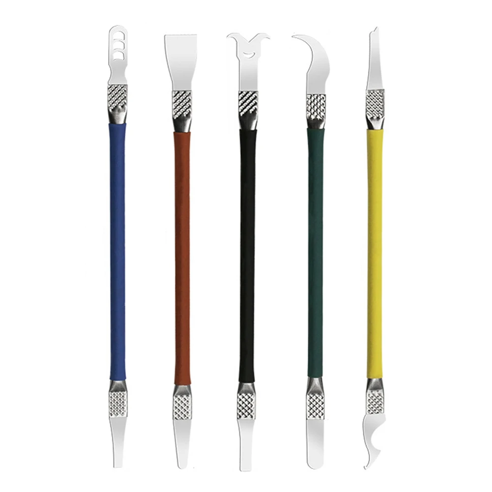 5Pcs Screen Removal Crowbar Phone Dissamble Repair Opening Pry R For BGA Repair Computer Phone CPU Chip Repairing Hand Tool
5Pcs Screen Removal Crowbar Phone Dissamble Repair Opening Pry R For BGA Repair Computer Phone CPU Chip Repairing Hand Tool
