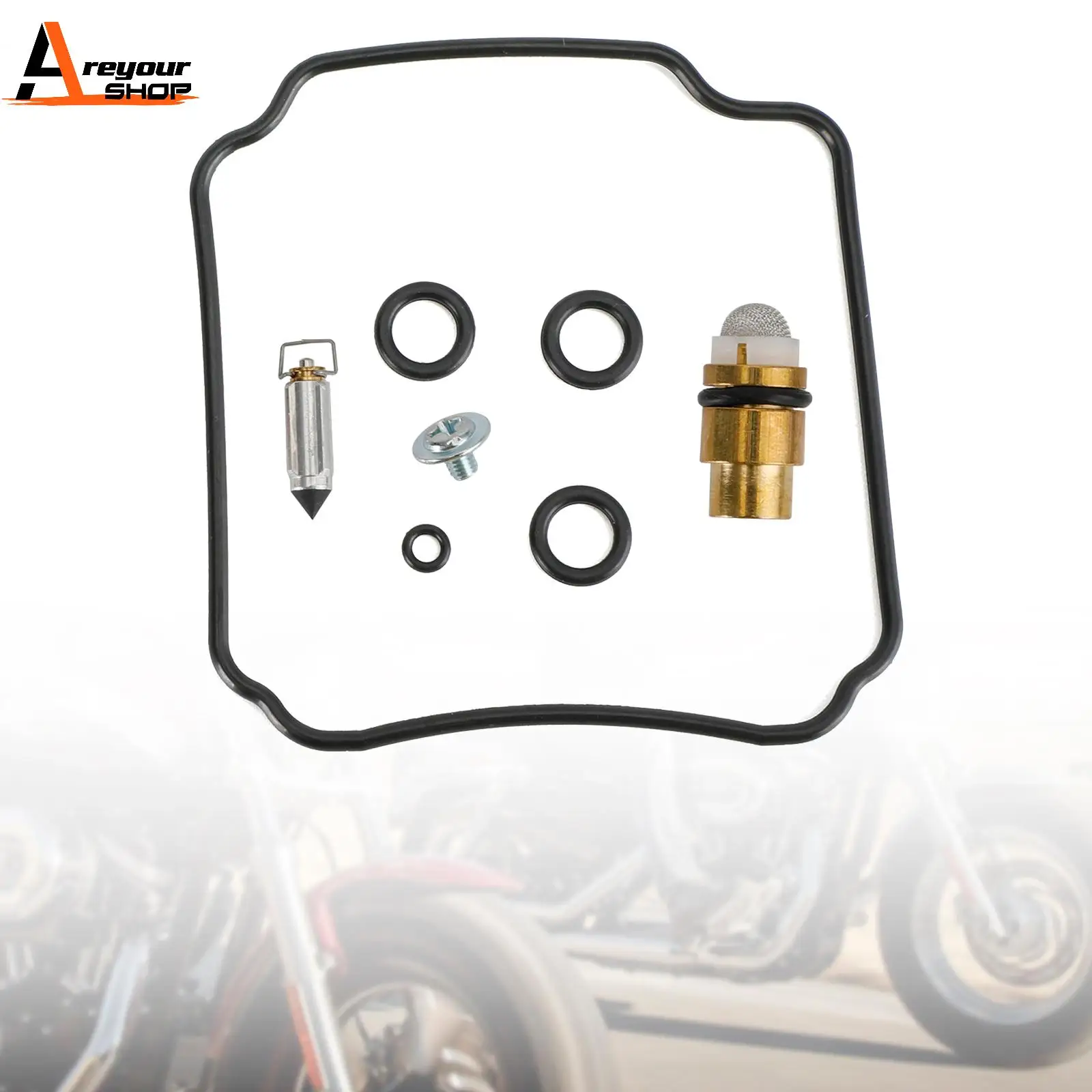 Areyourshop Carburetor Rebuild Repair Kit fit for Yamaha version FZR400(1WG)R/RR 1988-1990 Motorcycle Accessories
Areyourshop Carburetor Rebuild Repair Kit fit for Yamaha version FZR400(1WG)R/RR 1988-1990 Motorcycle Accessories