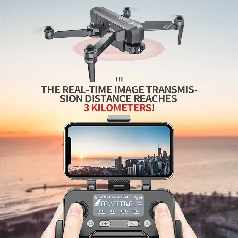 3KM RC Foldable Brushless Quadcopter Profesional 5G WiFi 2-Axis Gimbal Drone F11 / F11S 4K Pro GPS 4K With Camera
3KM RC Foldable Brushless Quadcopter Profesional 5G WiFi 2-Axis Gimbal Drone F11 / F11S 4K Pro GPS 4K With Camera