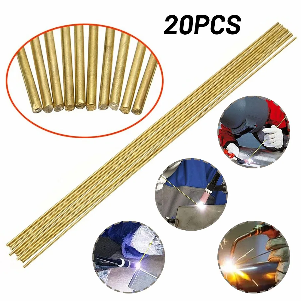 20pcs Brass Welding Wire Brazing Rods With Low Temperature Welding Rod 1.6*250mm Welding Equipment Tool Parts
20pcs Brass Welding Wire Brazing Rods With Low Temperature Welding Rod 1.6*250mm Welding Equipment Tool Parts