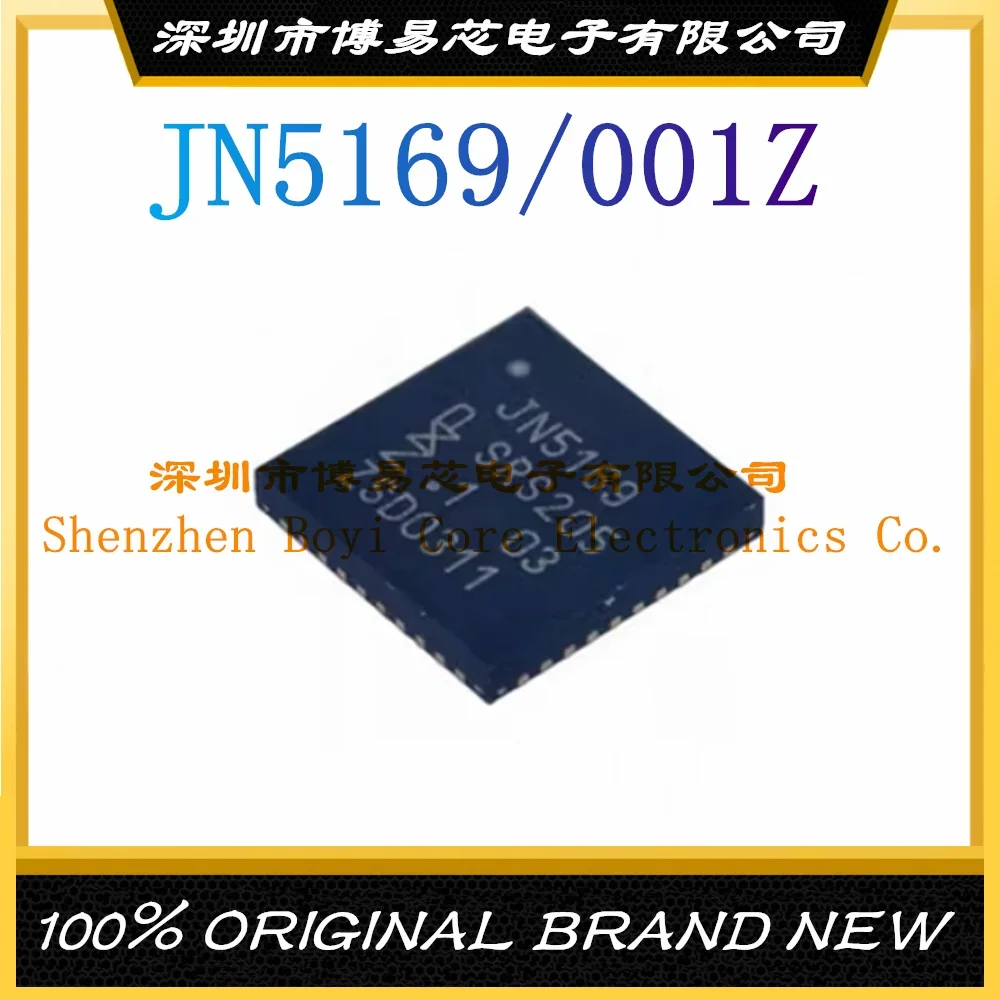 1Pcs/LOTE JN5169/001Z Package QFN-40 New Original Authentic Wireless Transceiver Chip IC
1Pcs/LOTE JN5169/001Z Package QFN-40 New Original Authentic Wireless Transceiver Chip IC