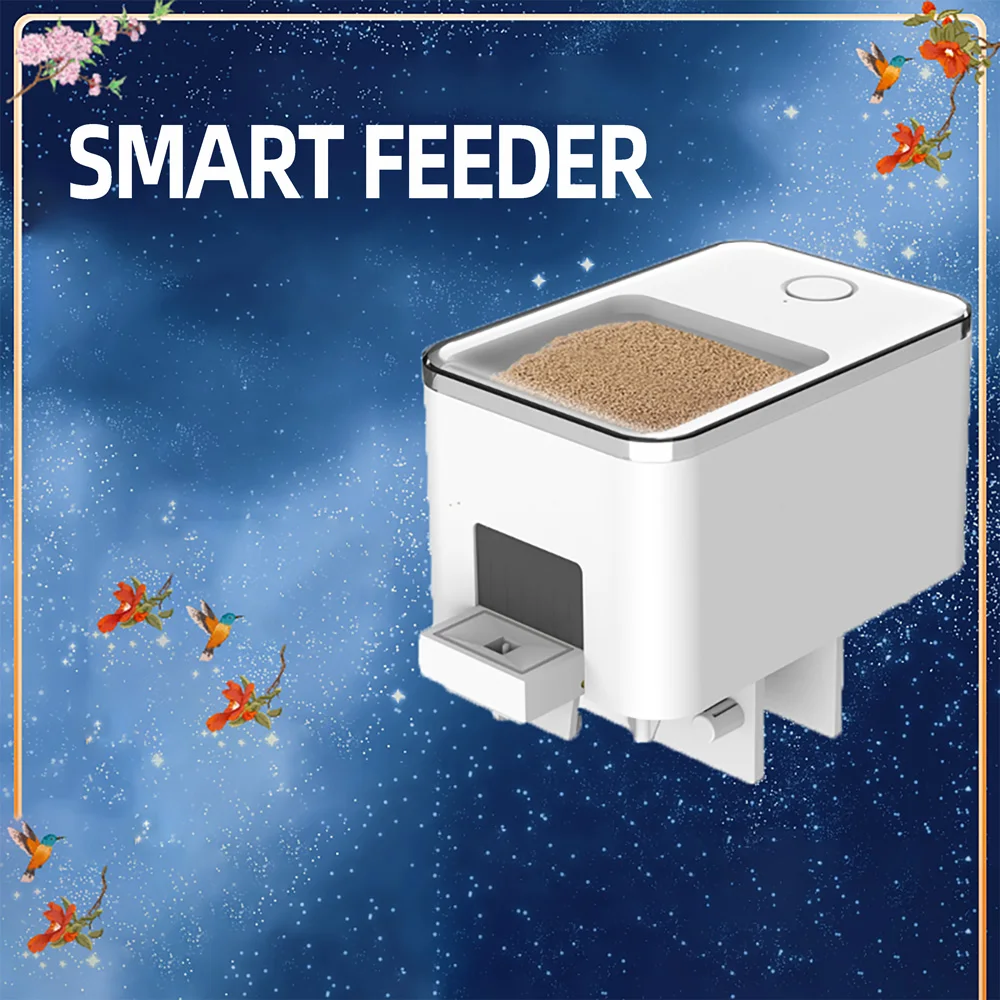 Intelligent Timing Fish Tank FeederFully Automatic Fish Feeder Fish Feeding Machine Dual Purpose
Intelligent Timing Fish Tank FeederFully Automatic Fish Feeder Fish Feeding Machine Dual Purpose