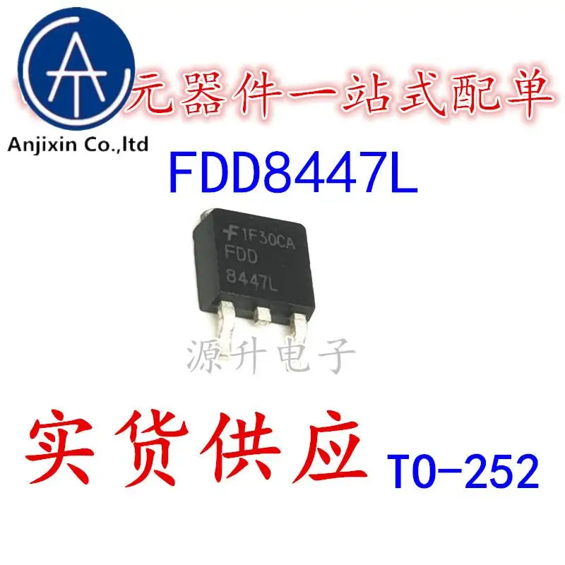 30 шт., 100% Оригинальный Новый ЖК-дисплей FDD8447L 8447L, широко используемый патч-трубка MOS высокого напряжения до-252 N канала 
30 шт., 100% Оригинальный Новый ЖК-дисплей FDD8447L 8447L, широко используемый патч-трубка MOS высокого напряжения до-252 N канала