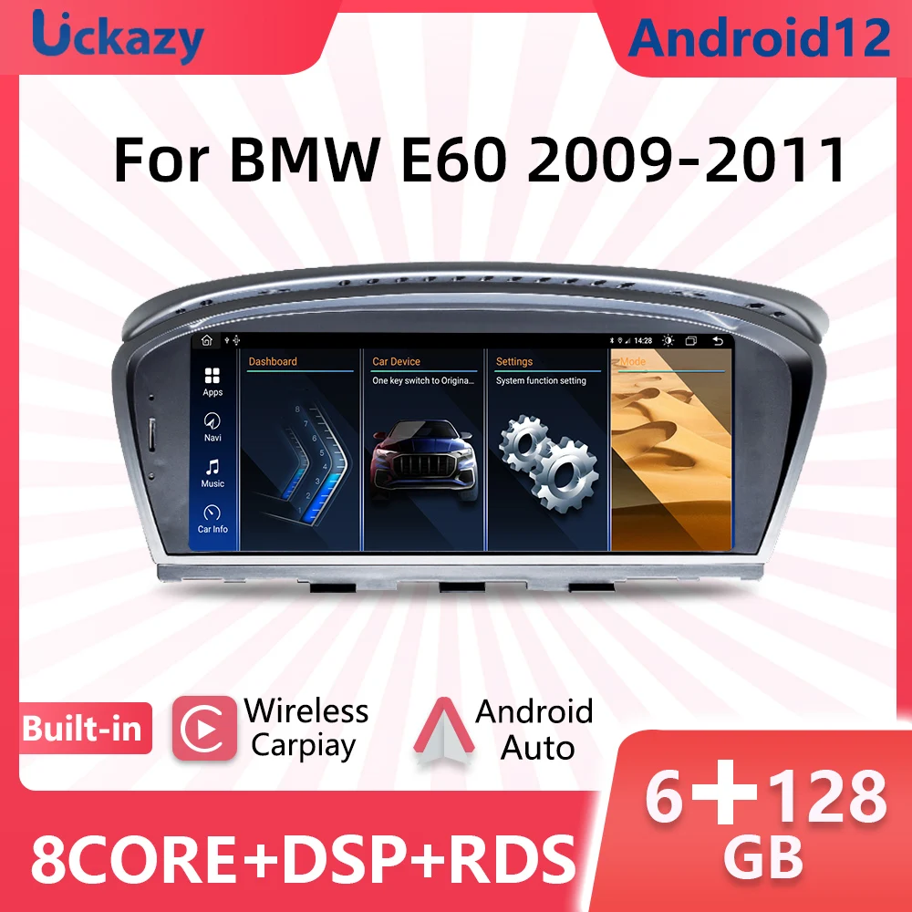 Автомагнитола на Android 12 для BMW, мультимедийный экран для BMW серии 5/3, E60, E61, E62, E63, E90, E91, GPS-навигация, стерео, аудио, головное устройство
Автомагнитола на Android 12 для BMW, мультимедийный экран для BMW серии 5/3, E60, E61, E62, E63, E90, E91, GPS-навигация, стерео, аудио, головное устройство