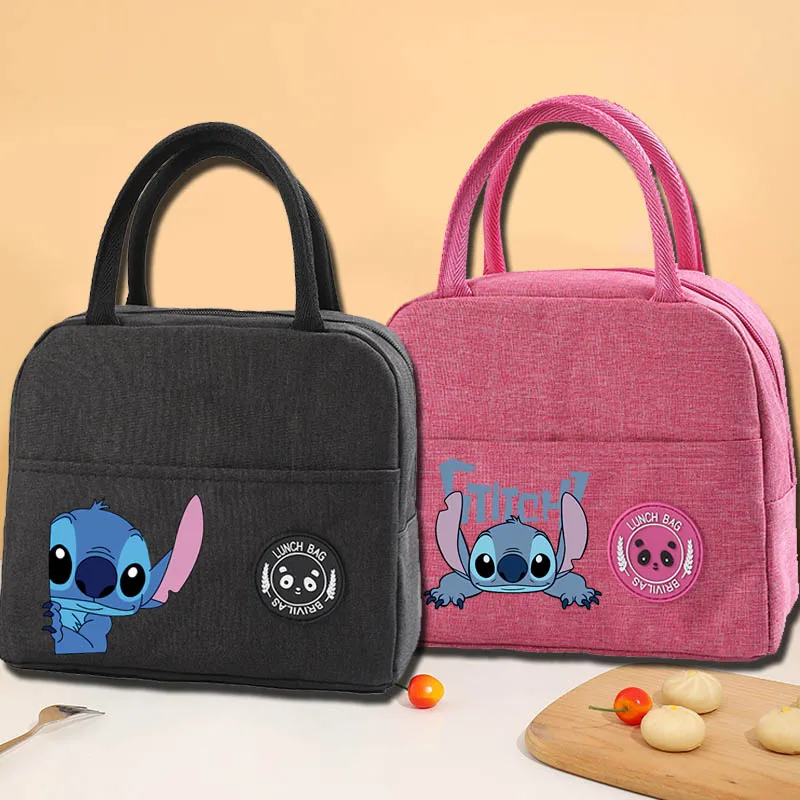 Disney Stitch Insulated Lunch Bag Student Bento Pack Aluminum Foil Meal Pack Lunch Thermal Insulation Outdoor Bags Kids Gifts
Disney Stitch Insulated Lunch Bag Student Bento Pack Aluminum Foil Meal Pack Lunch Thermal Insulation Outdoor Bags Kids Gifts