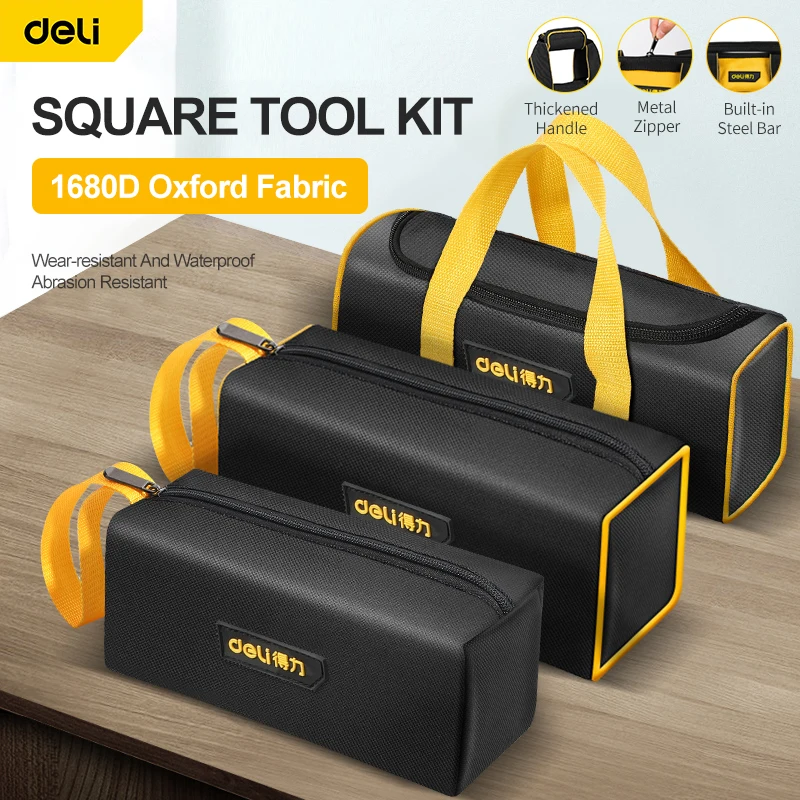 Multi-function Tool Bag Waterproof fall proof hardware tool storage bag 1680D oxford cloth electrician storage bag
Multi-function Tool Bag Waterproof fall proof hardware tool storage bag 1680D oxford cloth electrician storage bag