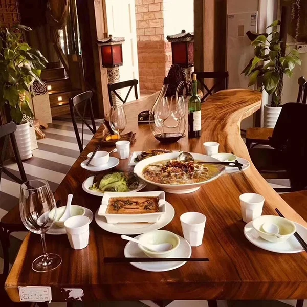 Customized Dining Table Plates Industrial Natural Shape Solid Wood Live Edge Walnut Table Top for Dining Room, Multiple Sizes Customized Dining Table Plates Industrial Natural Shape Solid Wood Live Edge Walnut Table Top for Dining Room, Multiple Sizes