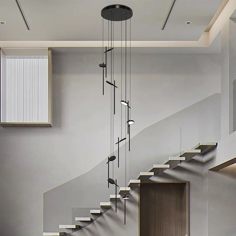Modern home decor led lights pendant light lamps forstaircase Chandeliers for living room hanging light indoor lighting
Modern home decor led lights pendant light lamps forstaircase Chandeliers for living room hanging light indoor lighting