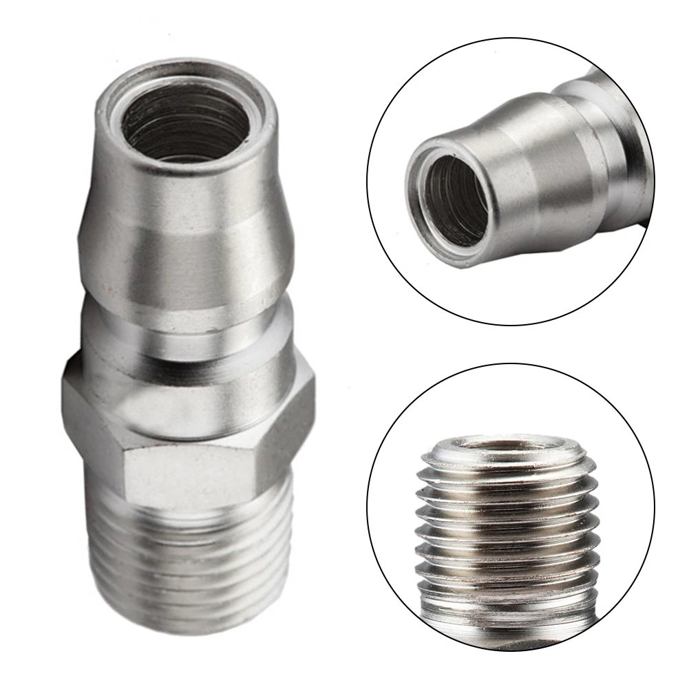 NITTO Male Coupling Air Fitting With 1/4inch BSP Male Thread 20PM Hardened Important Parts Are Extremely Wear Resistant
NITTO Male Coupling Air Fitting With 1/4inch BSP Male Thread 20PM Hardened Important Parts Are Extremely Wear Resistant
