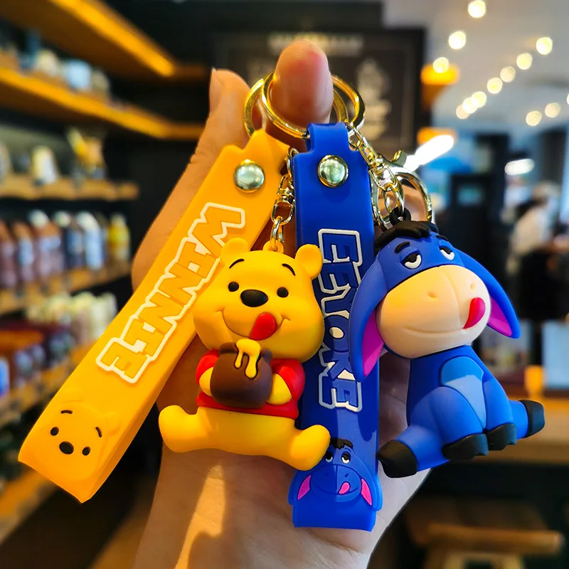 Disney Cartoon Keychain Pooh Bear Eeyore Tigger Piglet Cute Bag Pendant Schoolbag Decoration Dolls Kids Key Chain Birthday Gifts 
Disney Cartoon Keychain Pooh Bear Eeyore Tigger Piglet Cute Bag Pendant Schoolbag Decoration Dolls Kids Key Chain Birthday Gifts