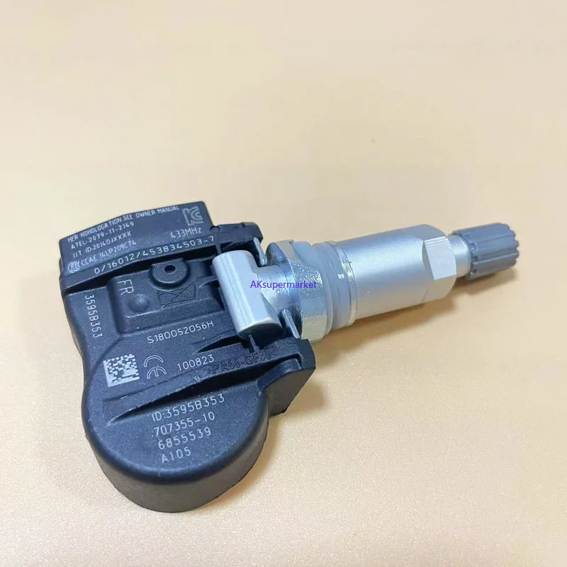 433MHZ TPMS 4PCS 6855539 Tire Pressure Sensor for BMW F20 F22 F45 F46 F30 F34 F60 F56 F32 I01 F15 F16 I12 F48 F39 6881890
433MHZ TPMS 4PCS 6855539 Tire Pressure Sensor for BMW F20 F22 F45 F46 F30 F34 F60 F56 F32 I01 F15 F16 I12 F48 F39 6881890