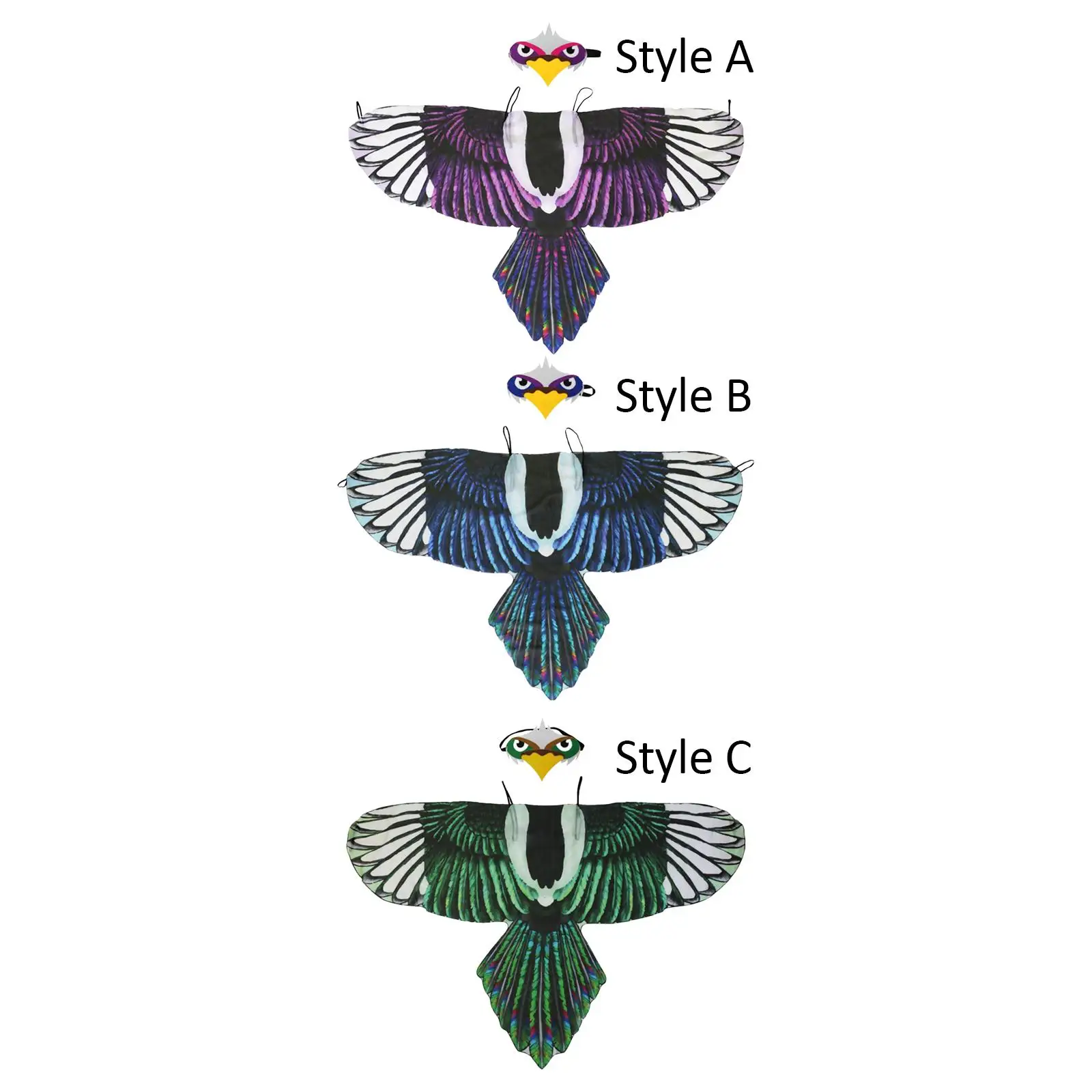 Eagle Bird Wings Costumes and Mask Halloween Costume for Masquerade Carnival Theatrical Props Photo Props Halloween Party Favors
Eagle Bird Wings Costumes and Mask Halloween Costume for Masquerade Carnival Theatrical Props Photo Props Halloween Party Favors