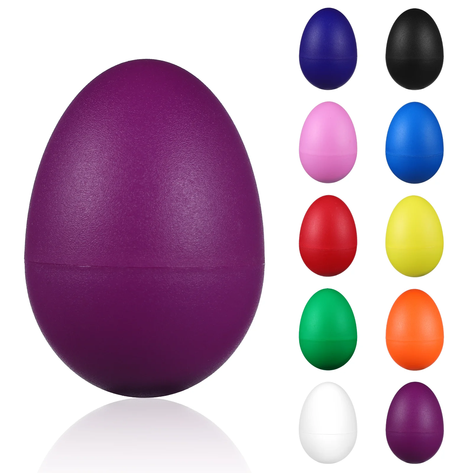 20 Pcs Ma Mian Sand Egg Mara Balls Hand Maracas Shaker Easter Eggs Plastic Child Percussion Instruments Shaking Toys
20 Pcs Ma Mian Sand Egg Mara Balls Hand Maracas Shaker Easter Eggs Plastic Child Percussion Instruments Shaking Toys