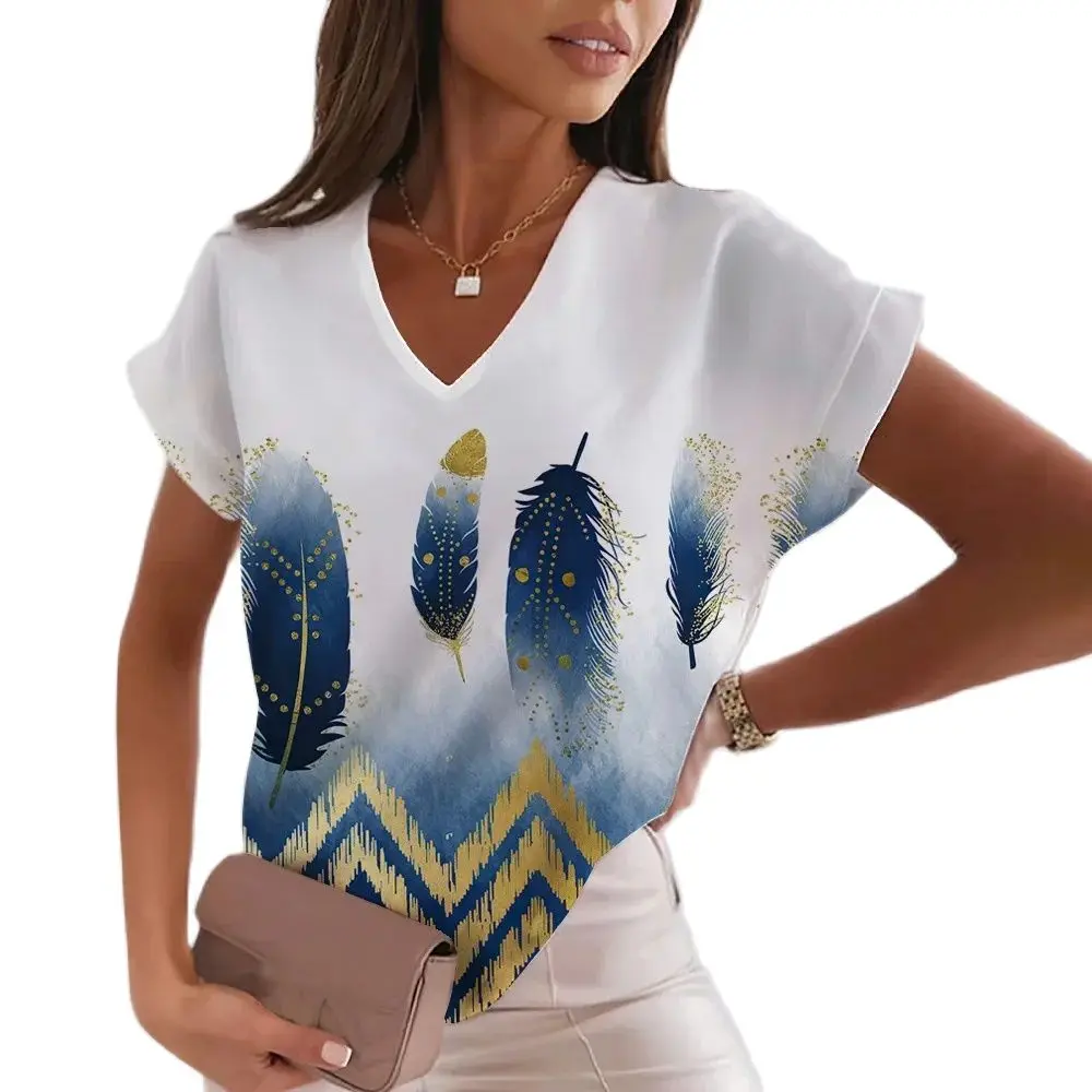 Summer Fashion Blouse Women's T Shirts 2023 Short Sleeve 3d Print Harajuku Loose Oversized Casual Tops Summer Female Clothing
Summer Fashion Blouse Women's T Shirts 2023 Short Sleeve 3d Print Harajuku Loose Oversized Casual Tops Summer Female Clothing