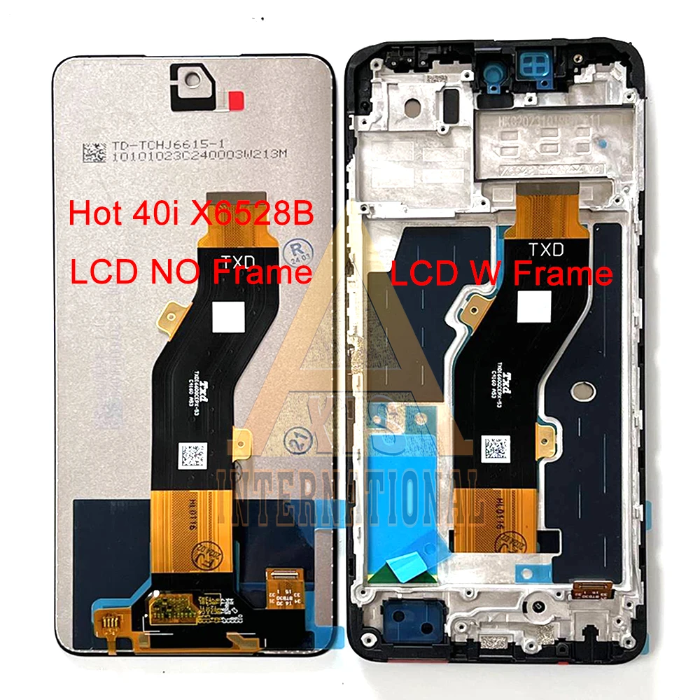 For Infinix Hot 40i LCD X6528B LCD Display Screen Touch Digitizer For Infinix Hot 40 Pro X6837 LCD Hot40 X6836 LCD Frame
For Infinix Hot 40i LCD X6528B LCD Display Screen Touch Digitizer For Infinix Hot 40 Pro X6837 LCD Hot40 X6836 LCD Frame