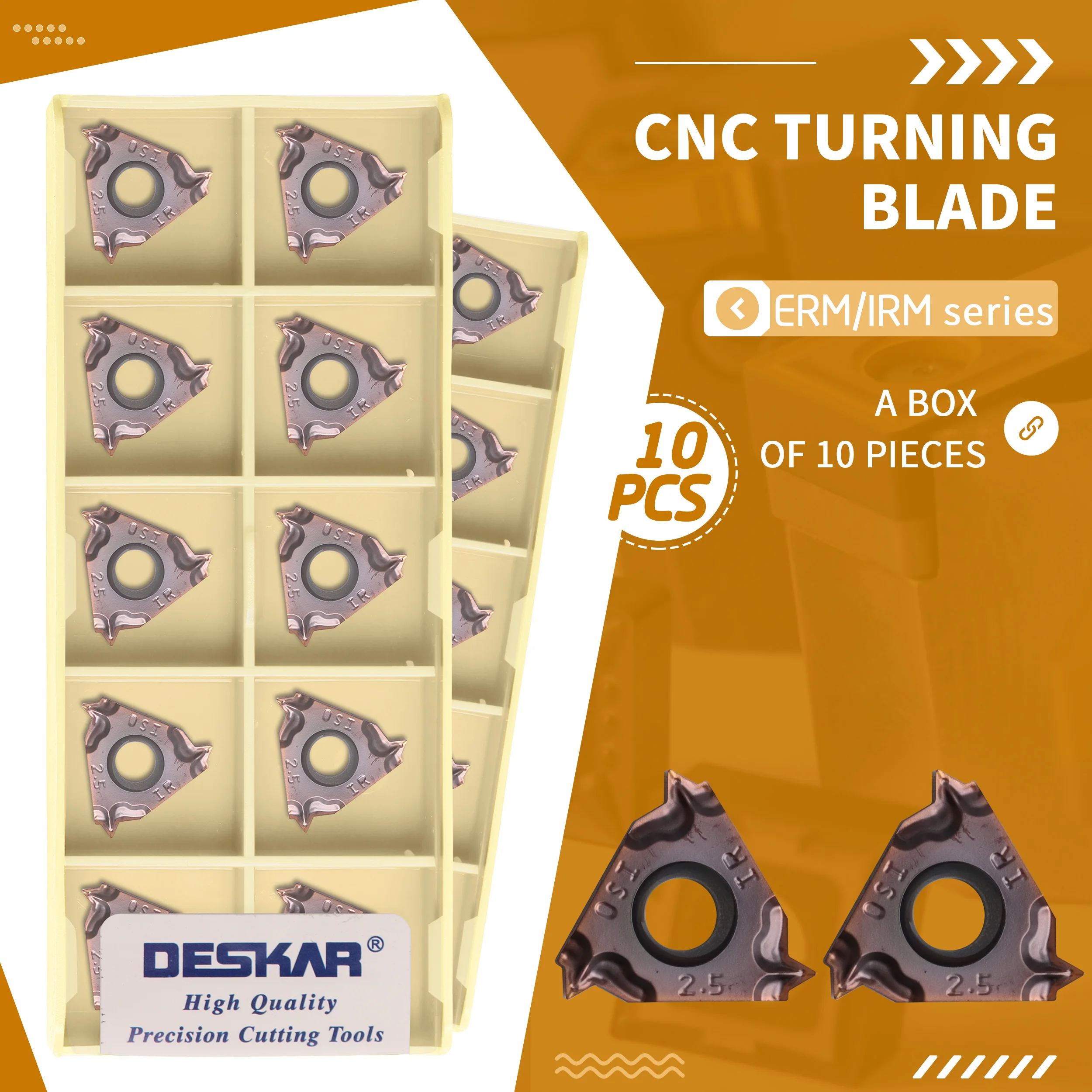 16ERM/IRM 1.0ISO 1.5ISO 2.0ISO 2.5ISO 3.0ISO LF6018 CNC lathe Thread Cutting tool blade Carbide insert Machining Stainless steel
16ERM/IRM 1.0ISO 1.5ISO 2.0ISO 2.5ISO 3.0ISO LF6018 CNC lathe Thread Cutting tool blade Carbide insert Machining Stainless steel