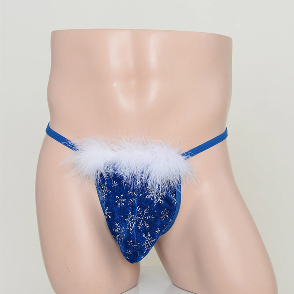 Sexy Men Briefs Plush Temptation Underwear Low Waist Pouch Underwear T-back Thong Christmas Mini Panties Sissy Erotic Lingerie
Sexy Men Briefs Plush Temptation Underwear Low Waist Pouch Underwear T-back Thong Christmas Mini Panties Sissy Erotic Lingerie