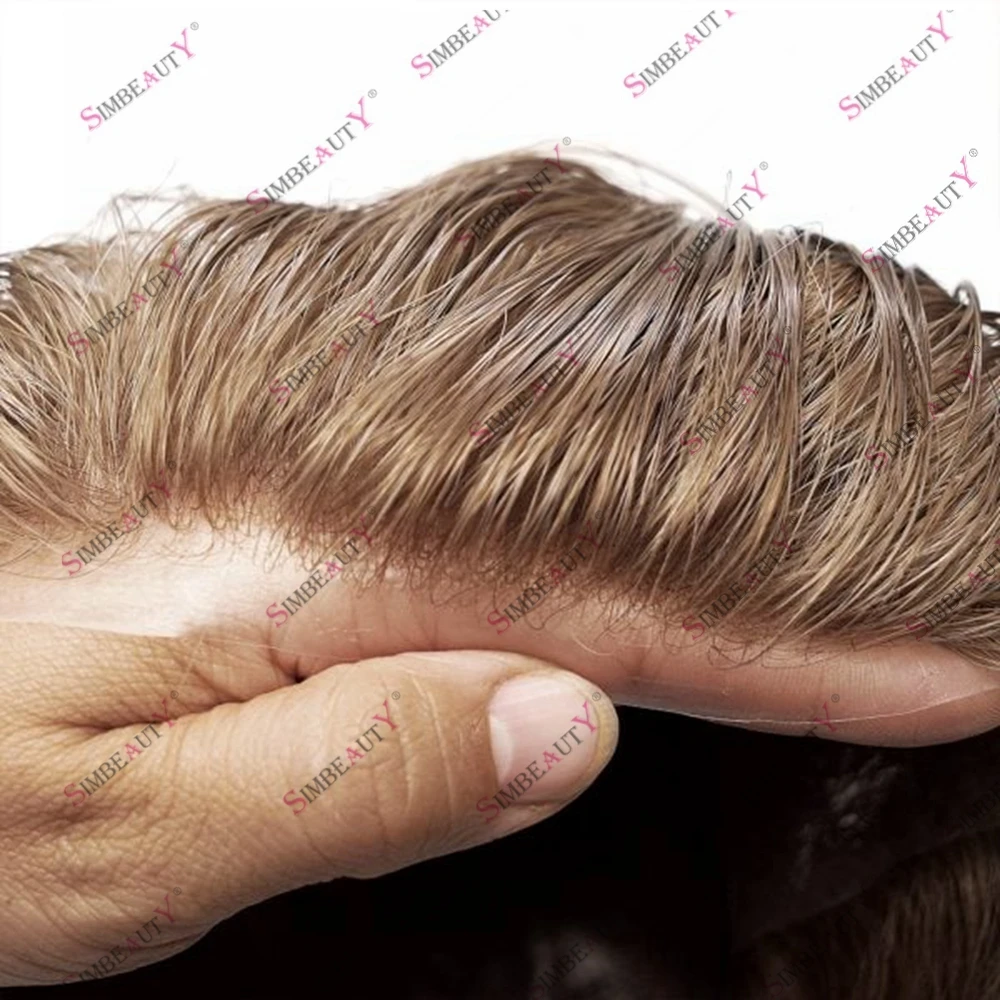 0.06mm Undetected Poly Skin Blonde Human Hair Male Men's Toupee Vlooped Natural Hairline Freestyle Black Brown Hair Prosthesis
0.06mm Undetected Poly Skin Blonde Human Hair Male Men's Toupee Vlooped Natural Hairline Freestyle Black Brown Hair Prosthesis