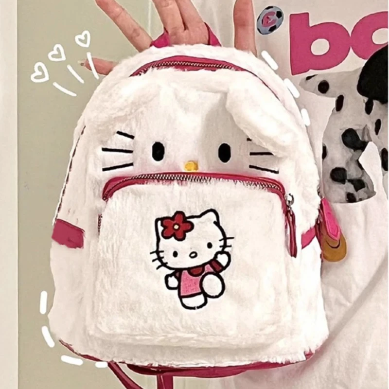 25CM Hallowmas Anime Hello Kitty Plush Backpack Sanrio Plush Toys Cute Cosmetic Bag Handbag Kawaii Room Decor Gifts for Kid Girl
25CM Hallowmas Anime Hello Kitty Plush Backpack Sanrio Plush Toys Cute Cosmetic Bag Handbag Kawaii Room Decor Gifts for Kid Girl