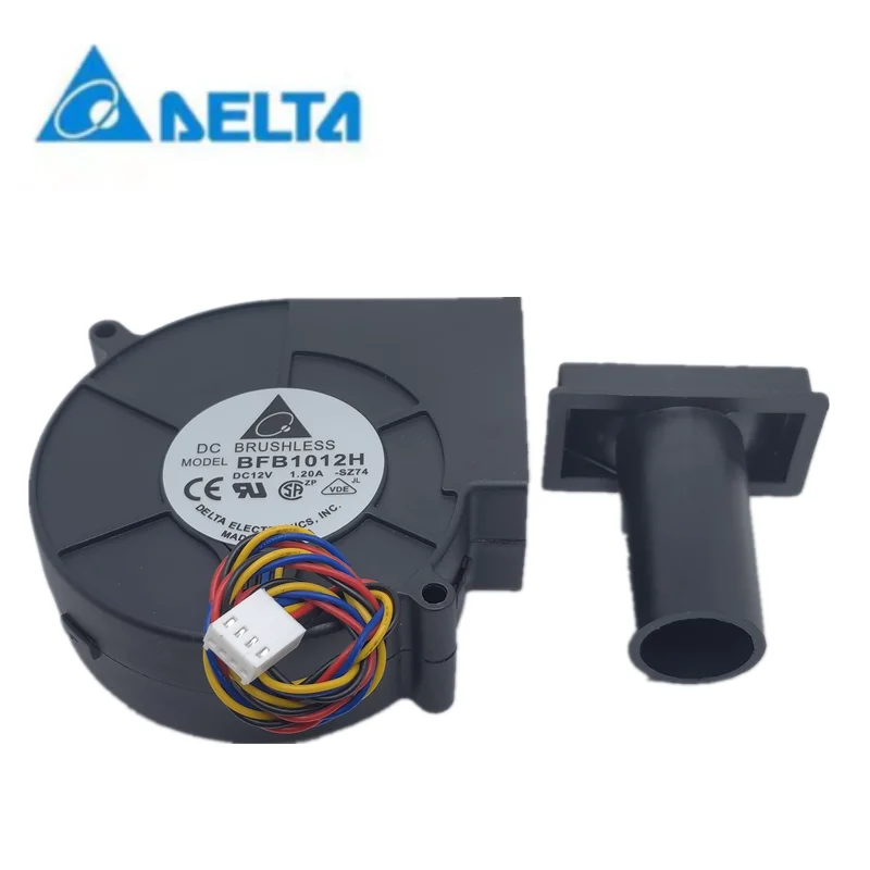 

New delta BFB1012H 12V 1.20A 9733 exhaust fan centrifugal turbine gale cooling fan