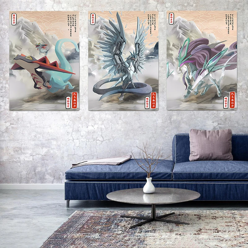 Pokemon Poster Wall Sticker Living Room Canvas Painting Decoration Pikachu Jigglypuff Mimikyu Eevee Umbreon Birthday Gift
Pokemon Poster Wall Sticker Living Room Canvas Painting Decoration Pikachu Jigglypuff Mimikyu Eevee Umbreon Birthday Gift