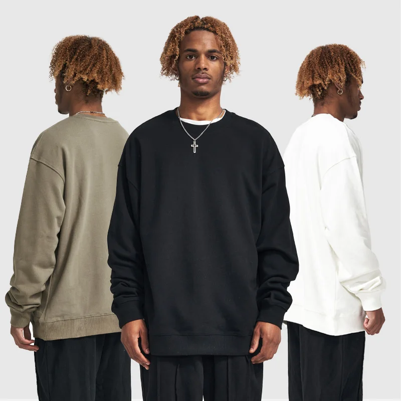 2022 Spring Autumn Sweatshirts Men Solid Color Round Neck Sweater Mens Hoodie Multicolor Oversize Loose Fashion Couple's Top
2022 Spring Autumn Sweatshirts Men Solid Color Round Neck Sweater Mens Hoodie Multicolor Oversize Loose Fashion Couple's Top