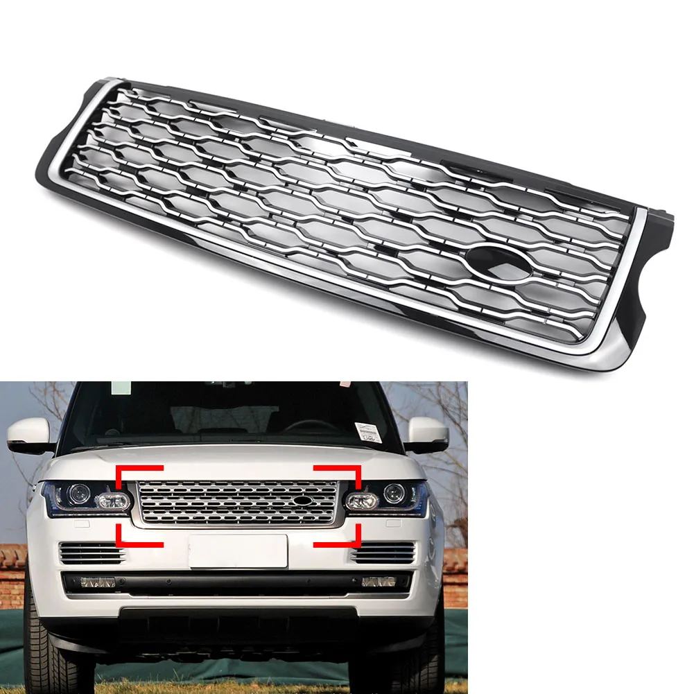 Автомобильный передний бампер, верхняя сетка, фотосессия для Land Rover Range Rover Vogue L405 2013 2014 2015 2016 2017
Автомобильный передний бампер, верхняя сетка, фотосессия для Land Rover Range Rover Vogue L405 2013 2014 2015 2016 2017