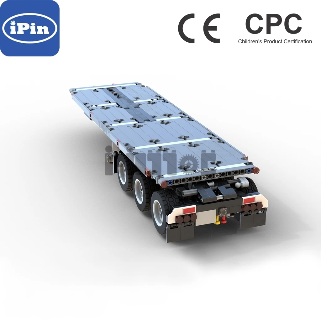 Moc-37319 flat semi-trailer is equipped with 42078 splicing building block technology assembly
Moc-37319 flat semi-trailer is equipped with 42078 splicing building block technology assembly
