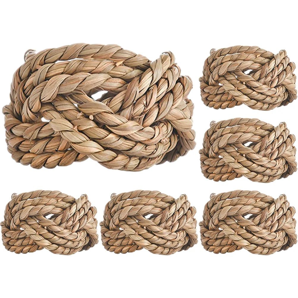 6 Pcs Napkin Holder Woven Rings Festival Straw Buckles Bulk Rustic Holders Banquet
6 Pcs Napkin Holder Woven Rings Festival Straw Buckles Bulk Rustic Holders Banquet