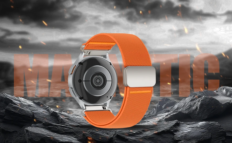 1-2PCS 20/22mm Magnetic strap for Samsung Galaxy Watch 7 6 5 4 40/44mm 6Classic 47mm Nylon Loop band for Huawei Watch GT5 Pro 4 1-2PCS 20/22mm Magnetic strap for Samsung Galaxy Watch 7 6 5 4 40/44mm 6Classic 47mm Nylon Loop band for Huawei Watch GT5 Pro 4
