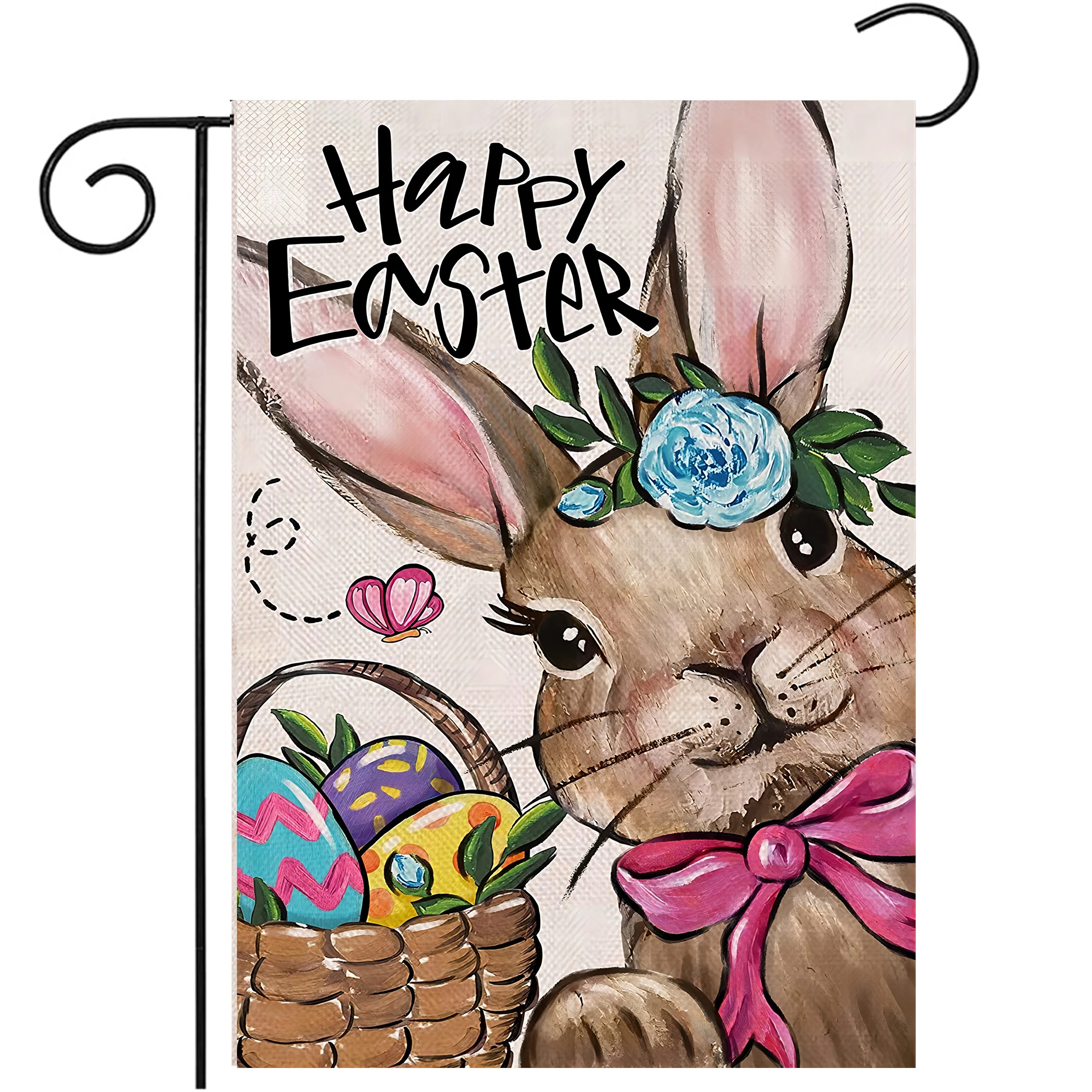 Happy Easter Decoration 2024 Bunny Egg Garden Flag Flora Indoor 12x18 Double Sided Seasonal Décor Yard Holiday Flag Burlap
Happy Easter Decoration 2024 Bunny Egg Garden Flag Flora Indoor 12x18 Double Sided Seasonal Décor Yard Holiday Flag Burlap