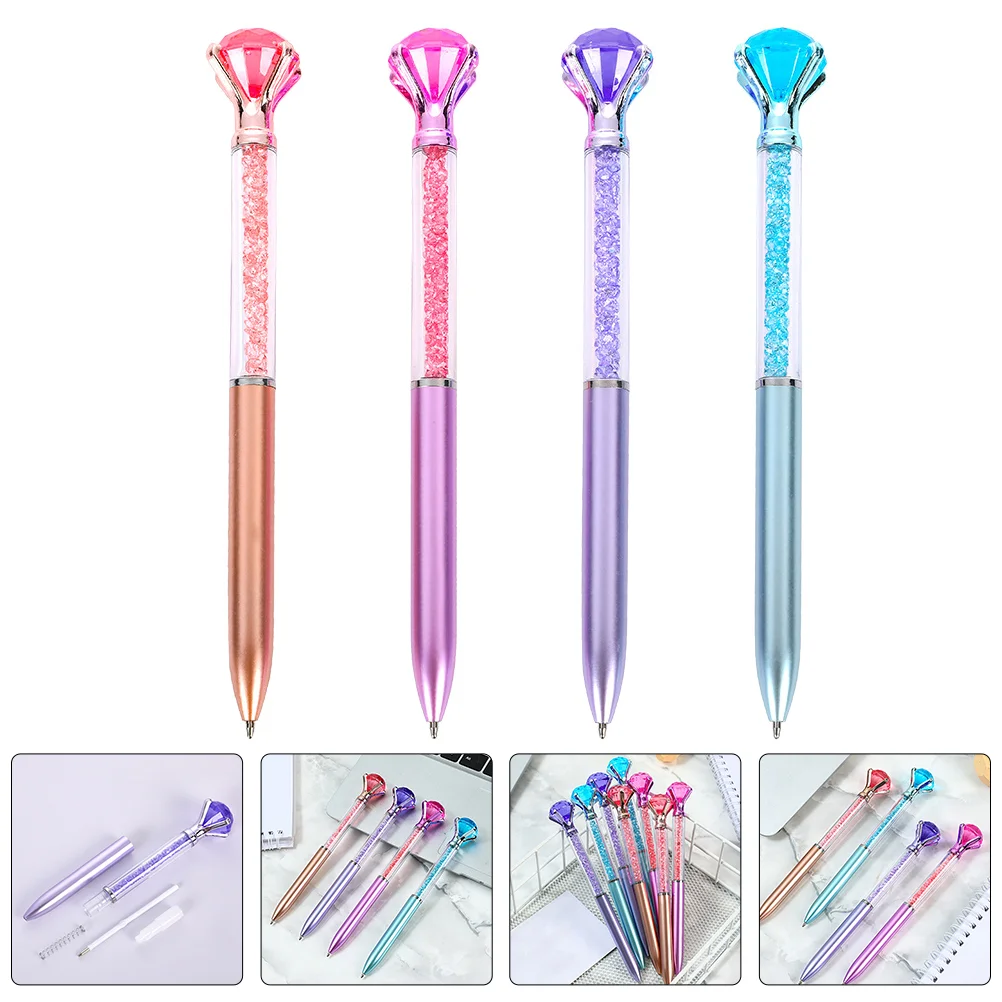 8 Pcs Pens Ballpoint Multi-function Home Accessories Ink Diamond Daily Use Writing Household Adorable Girl
8 Pcs Pens Ballpoint Multi-function Home Accessories Ink Diamond Daily Use Writing Household Adorable Girl