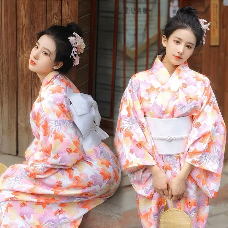 

Traditional Yukata Haori Kimonos Kimono Women Japanese Cosplay Blouse Gown Female Summer Fashion Photography Clothes Party Dress